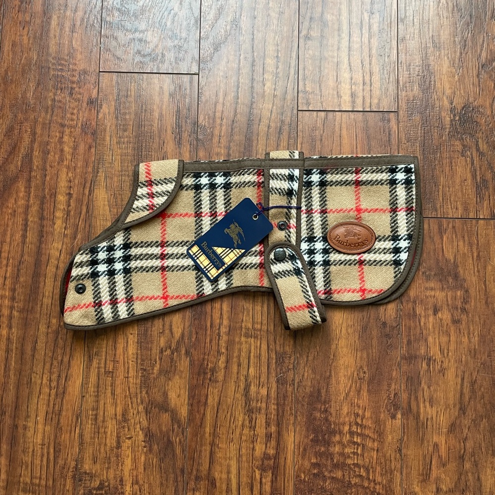 Burberry Wool Dog Coat